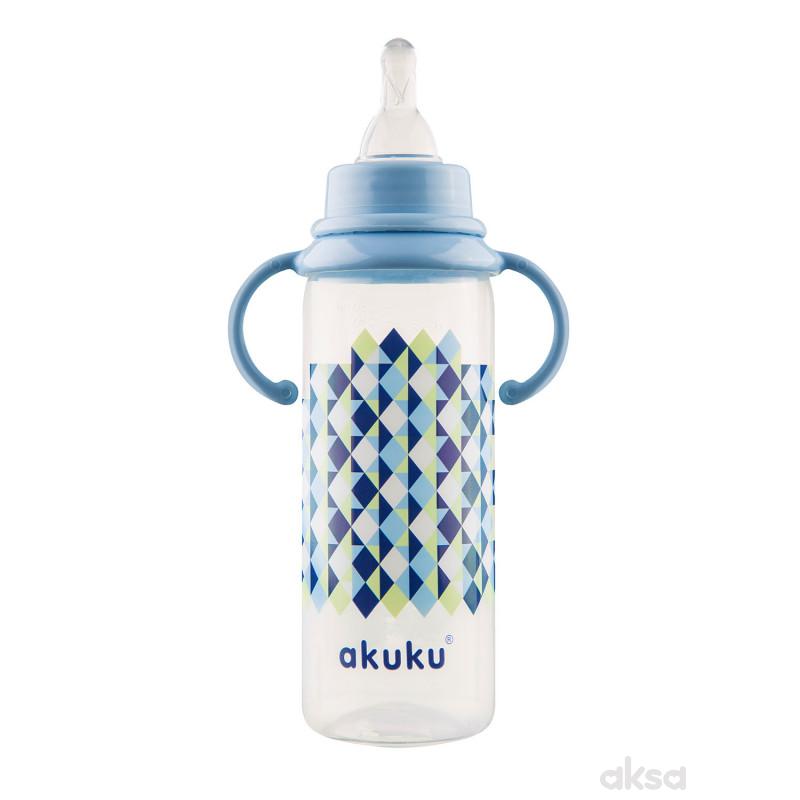 Akuku flašica PP 250 ml, silikon ručke