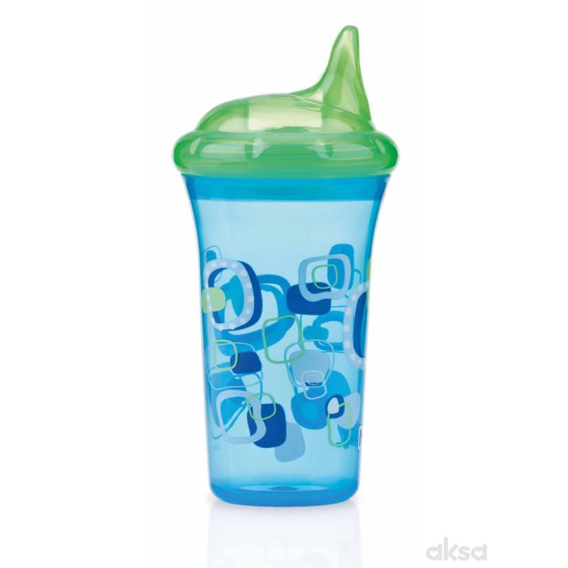Nuby čaša sa tvrdim piskom, no spill 9m+, 270ml