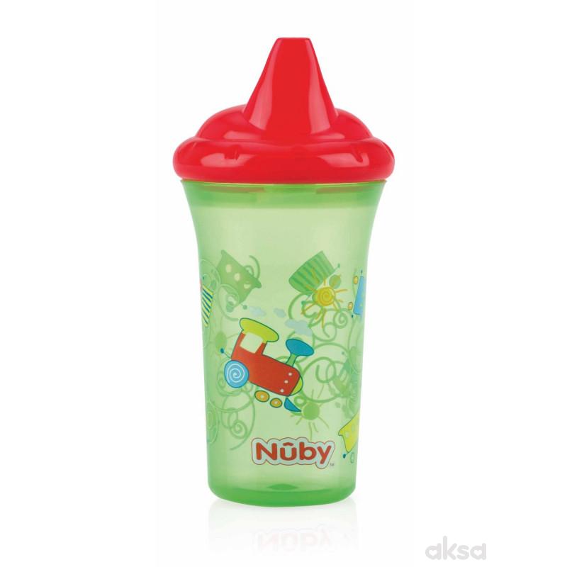 Nuby čaša sa tvrdim piskom, no spill 9m+, 270ml