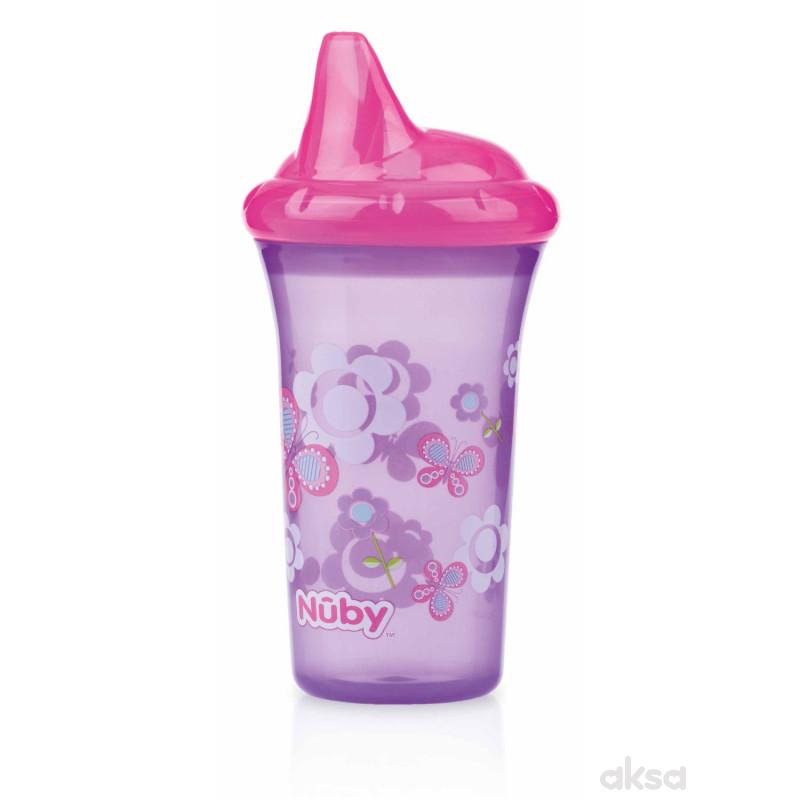 Nuby čaša sa tvrdim piskom, no spill 9m+, 270ml