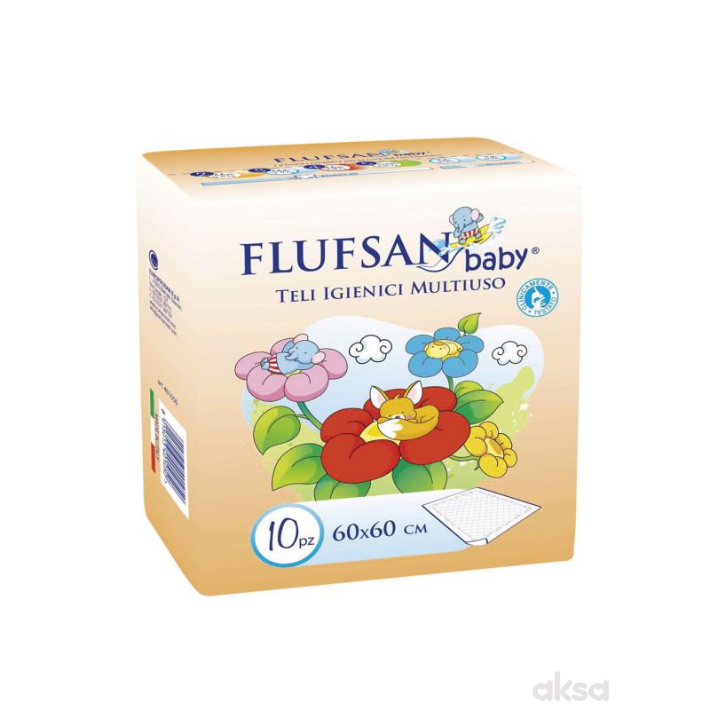 Flufsan baby nepromočivi podmetač 60x60 10 kom