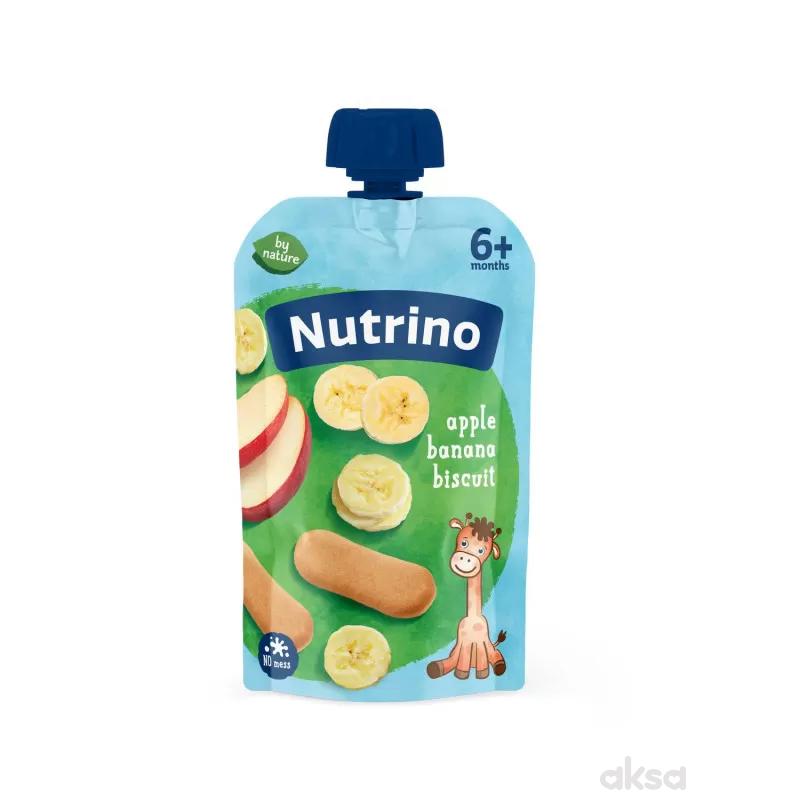 Nutrino pouch jabuka i banana sa keksom 100g