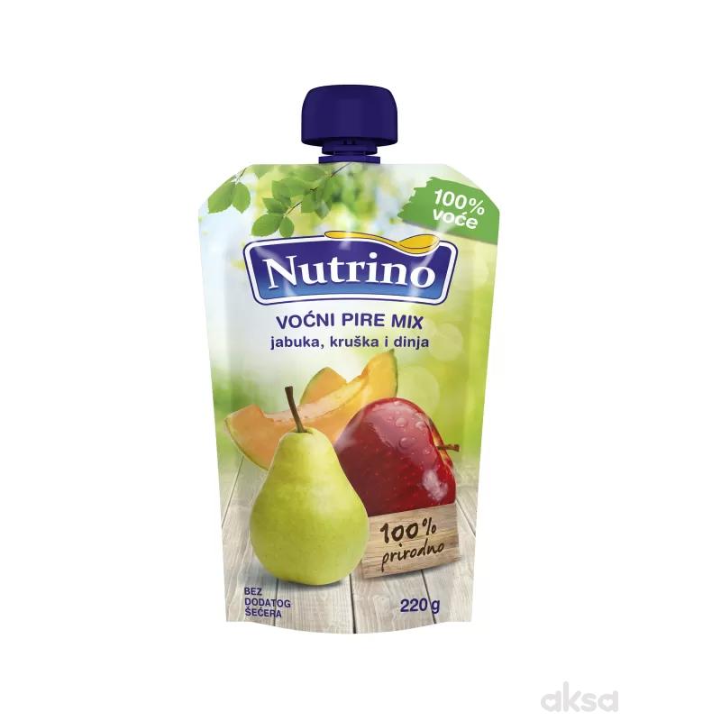 Nutrino pouch mix jabuka, kruška i dinja 220g 