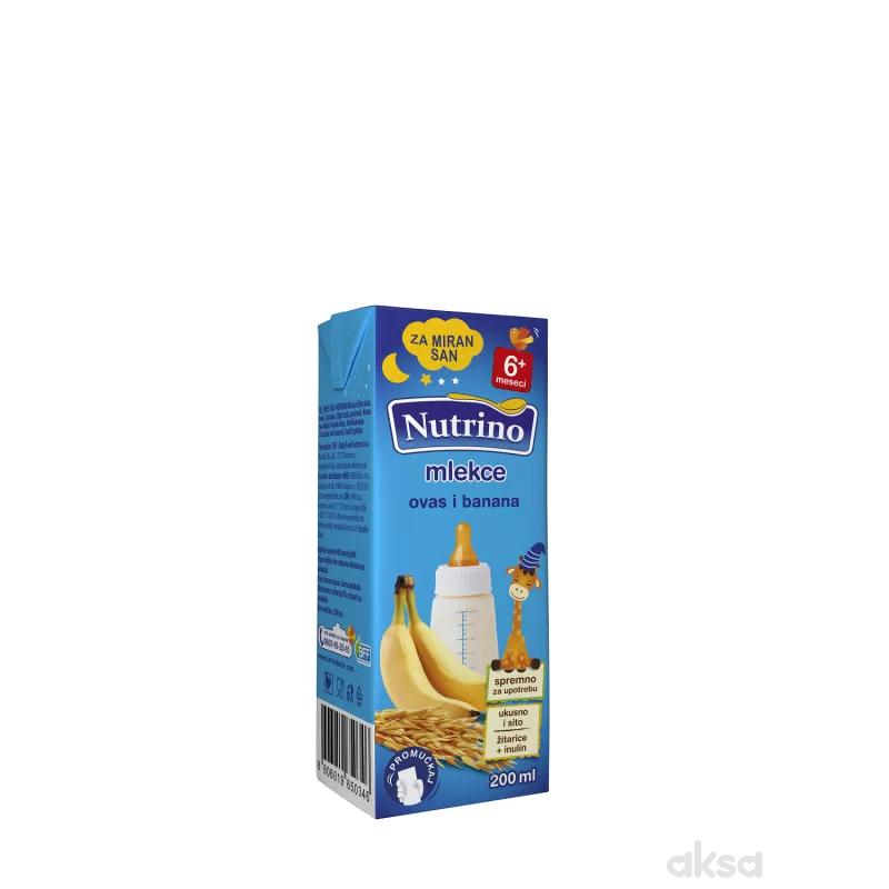 Nutrino mlekce tečna kaša ovas i banana 200ml 