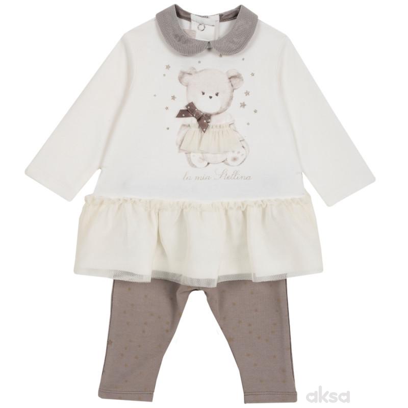 Chicco komplet(tunika+donji deo),devojčice