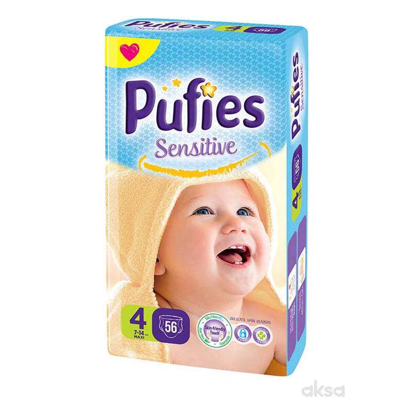 Pufies pelene sensitive MP 4 maxi 7-14kg 56kom