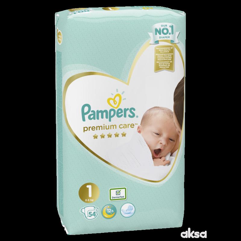 Pampers Pelene Premium Vp 1 Newborn 2 5kg 54kom A002816 Aksa