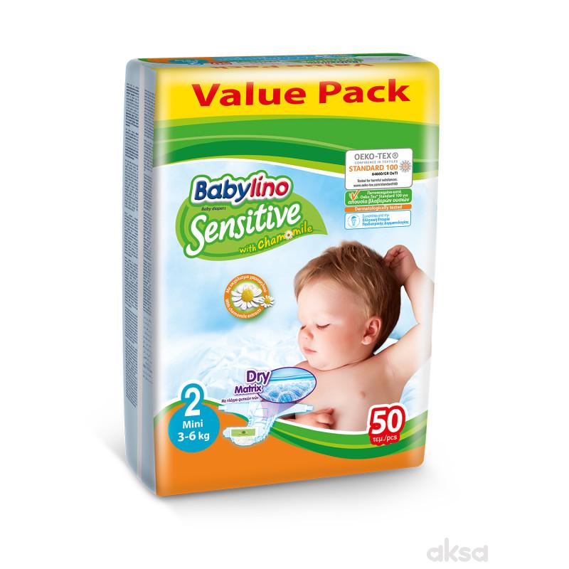 Babylino pelene sensitive VP 2 mini 3-6kg 50kom
