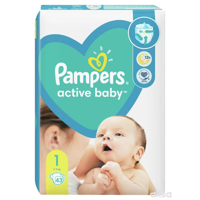 Pampers Pelene Vp 1 Newborn 2 5kg 43kom A002858 Aksa