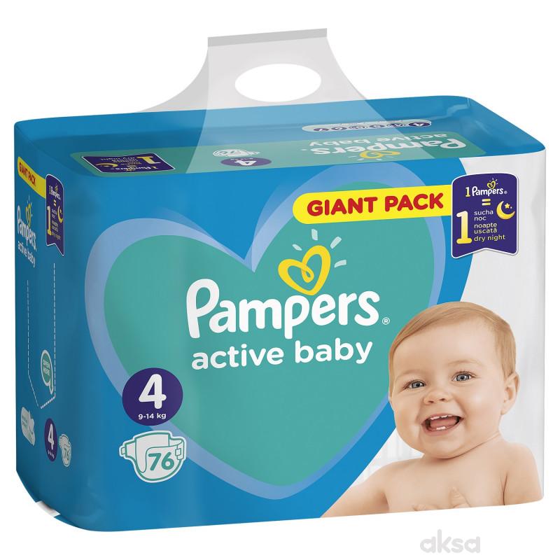 Pampers Pelene Gp 4 Maxi 9 14kg 76kom A002861 Aksa