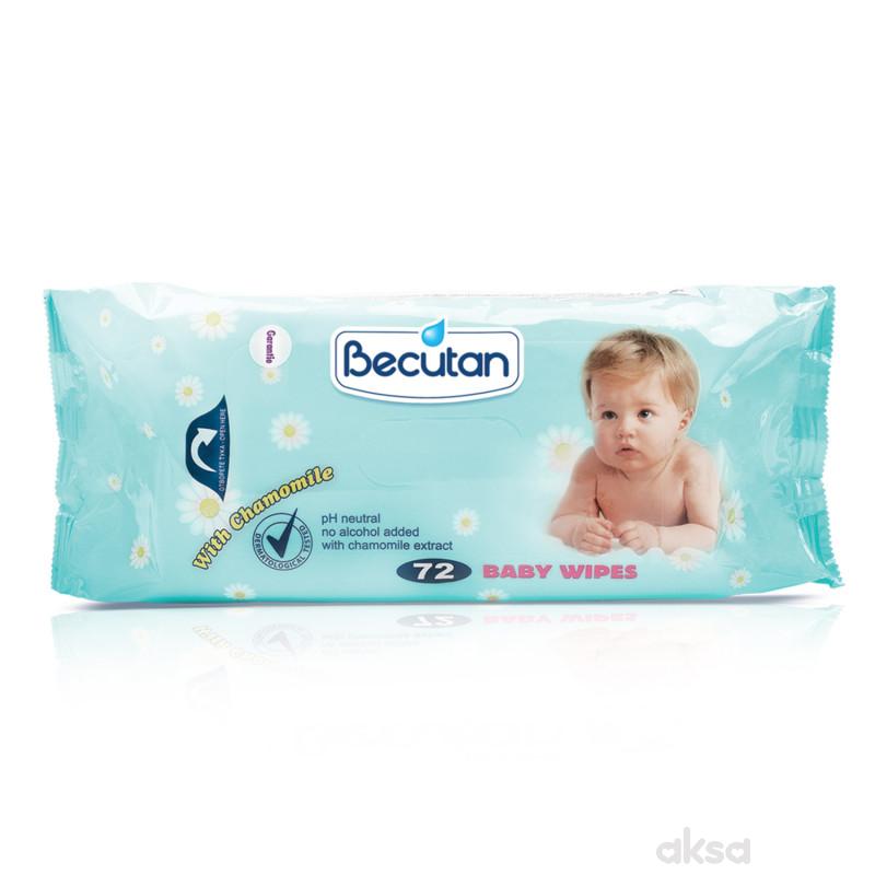 Becutan baby vlažne maramice 72 kom