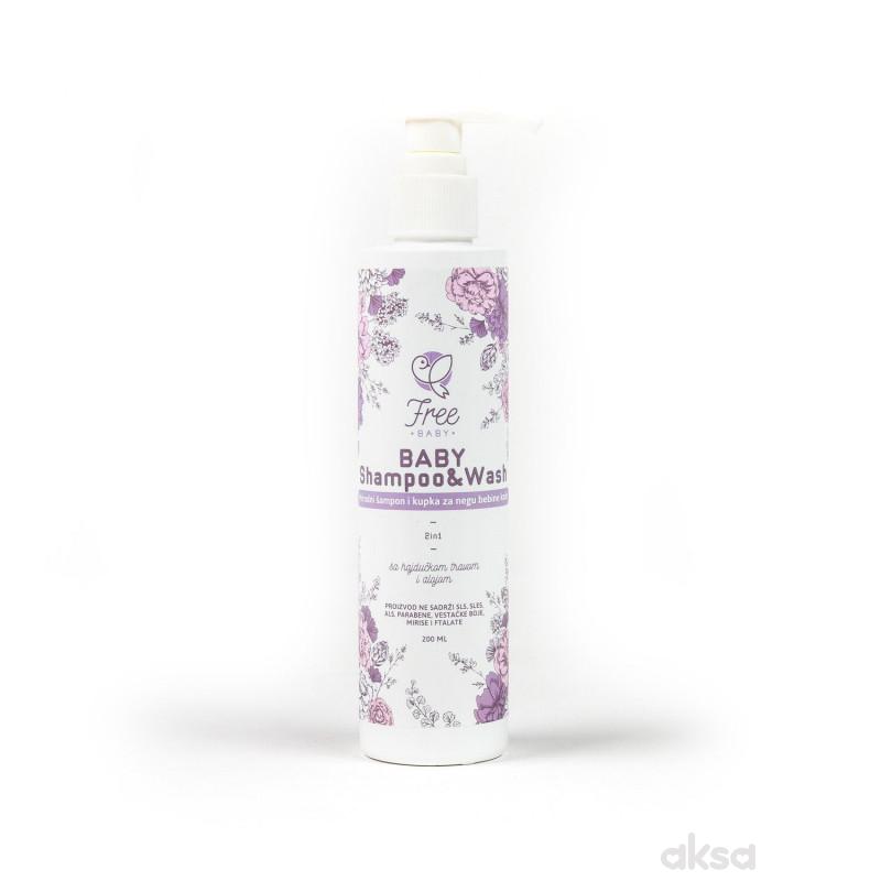 Freebaby šampon i kupka 200ml
