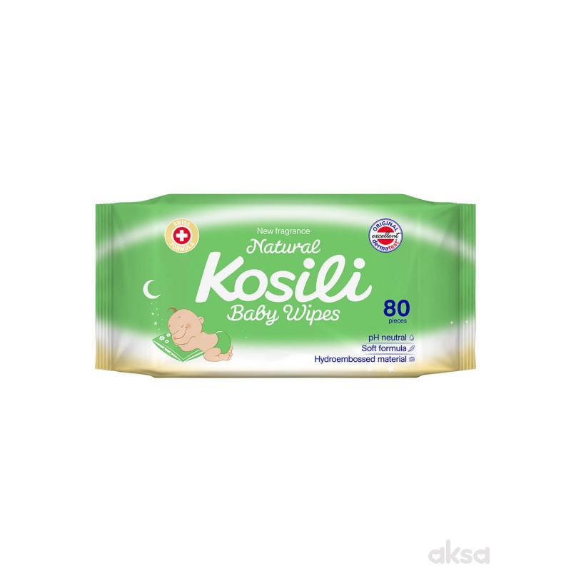 Kosili baby all natural vlažne maramice 80kom