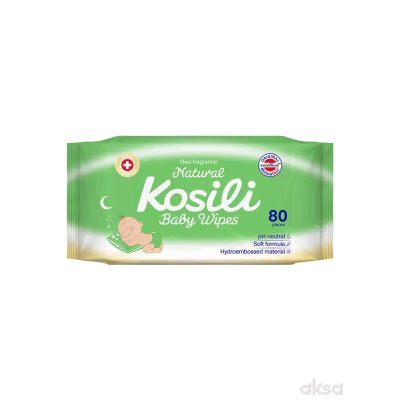 Kosili baby all natural vlažne maramice 80kom