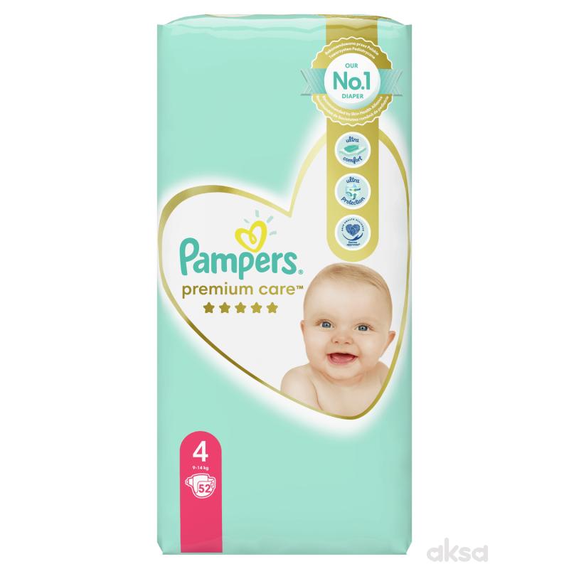 Pampers Pelene Premium Vp 4 Maxi 8 14kg 52kom A003552 Aksa