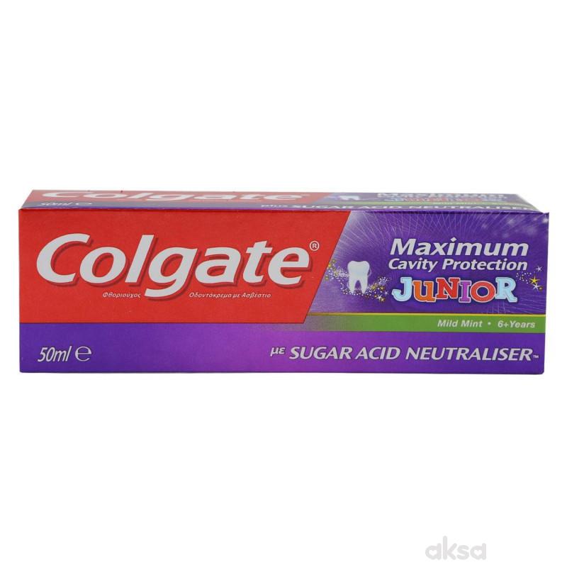 Colgate pasta max cavity protection junior 50ml