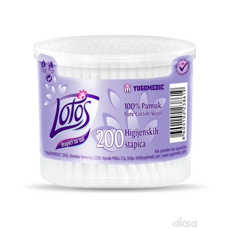 Lotos vateni štapići za uši 200 kom