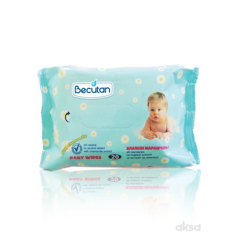 Becutan baby vlažne maramice 20 kom