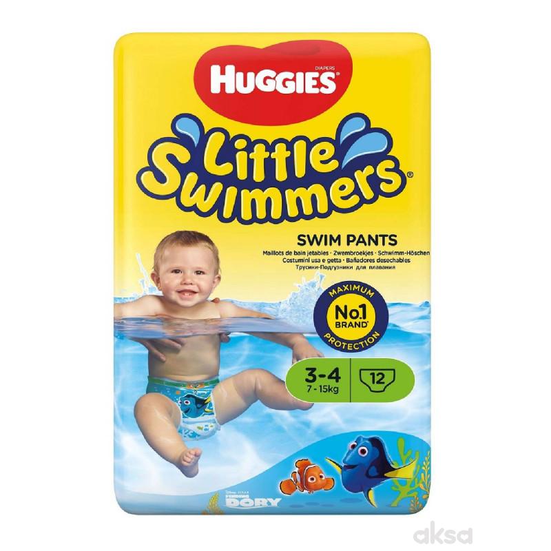 Huggies pelene za kupanje 3-4, 7-15kg, 12 kom