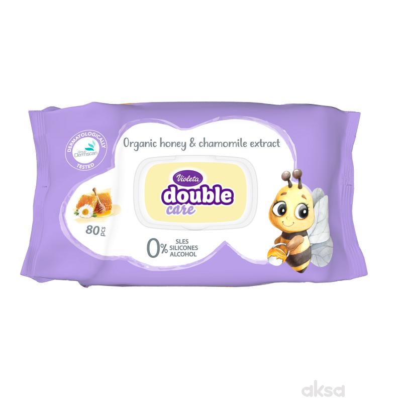 Violeta baby vlažne maramice kamilica 80kom