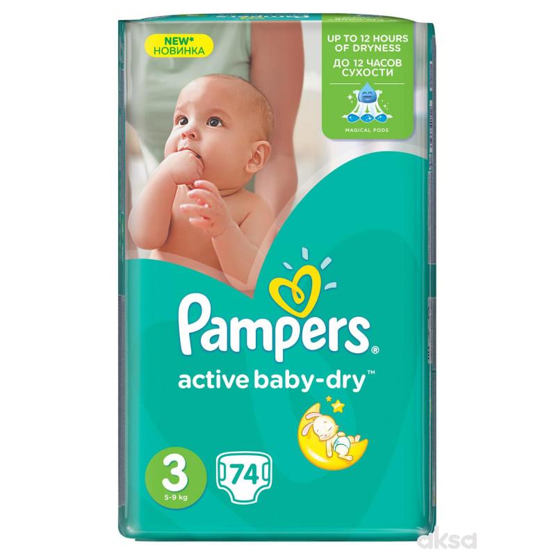 Pampers Pelene Jp 3 Midi 5 9 Kg 74kom A004727 Aksa