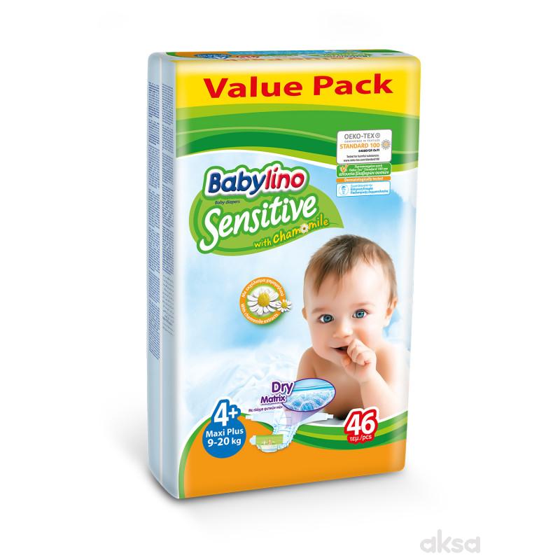 Babylino pelene sensitive VP 4+ maxi+ 9-20kg 46kom