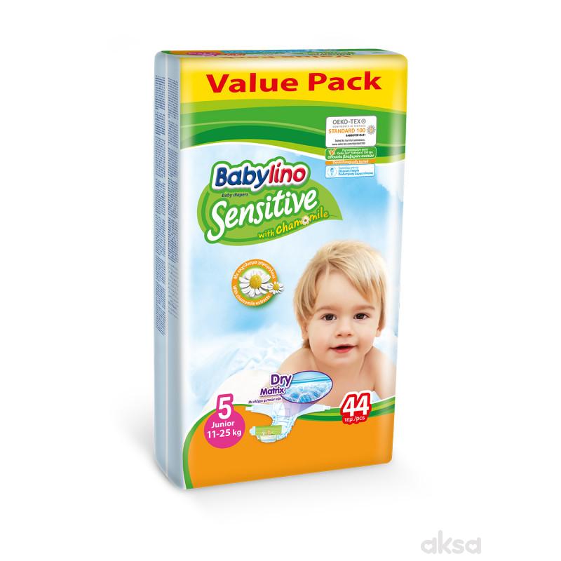Babylino pelene sensitive VP 5 jun. 11-25kg 44kom
