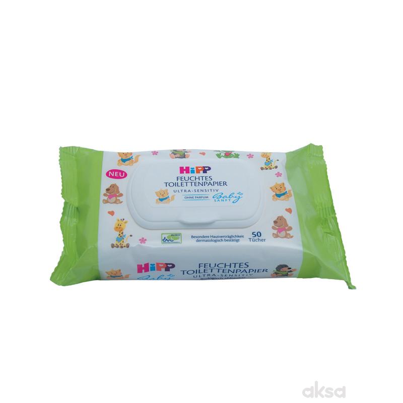 Hipp baby vlažni toalet papir 50kom