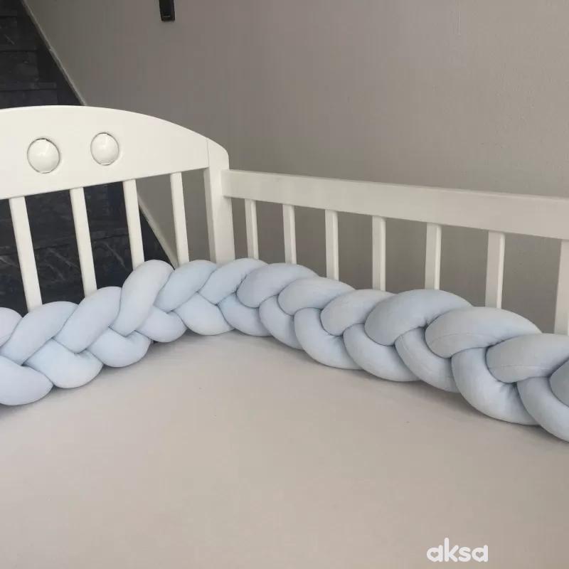 Baby Textil ogradica Pletenica