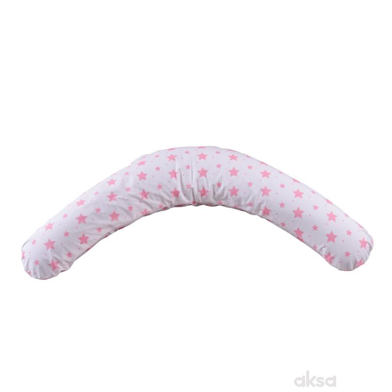 Lillo&Pippo jastuk za dojenje Zvezdice 145X36CM