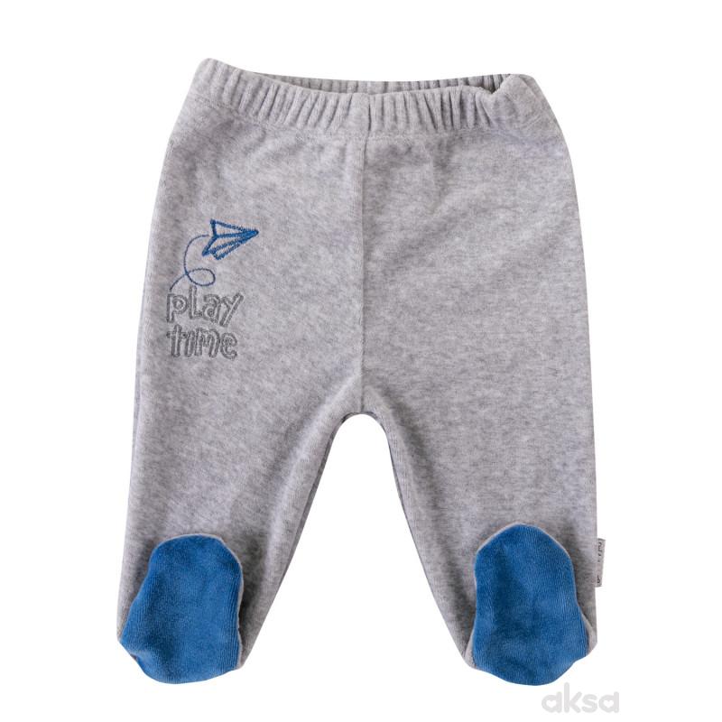Lill&Pippo bebi pantalone,dečaci,pliš