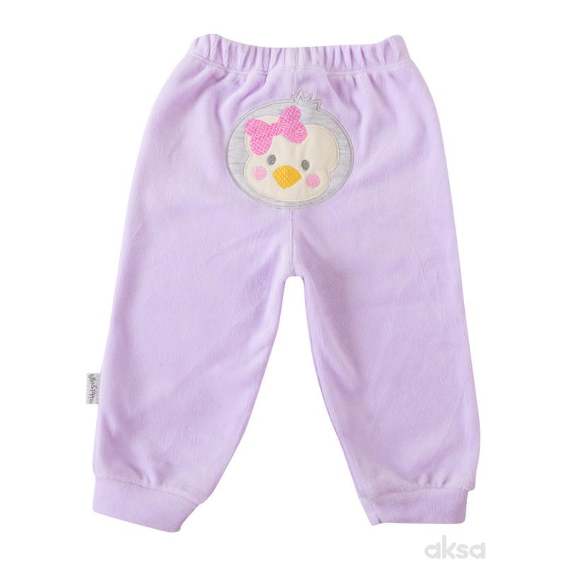Lill&Pippo bebi pantalone,devojčice,pliš