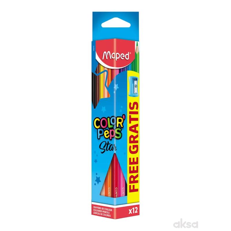 Maped bojice Color Peps 1/12 + rezac GRATIS