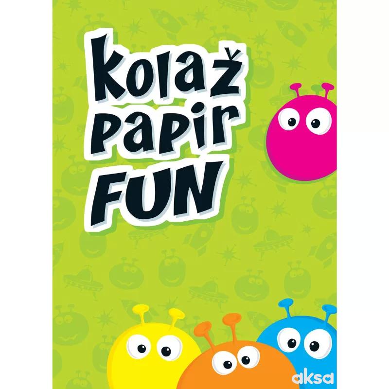 Offiececom kolaž papir B5 samolepljivi Fun 1/10