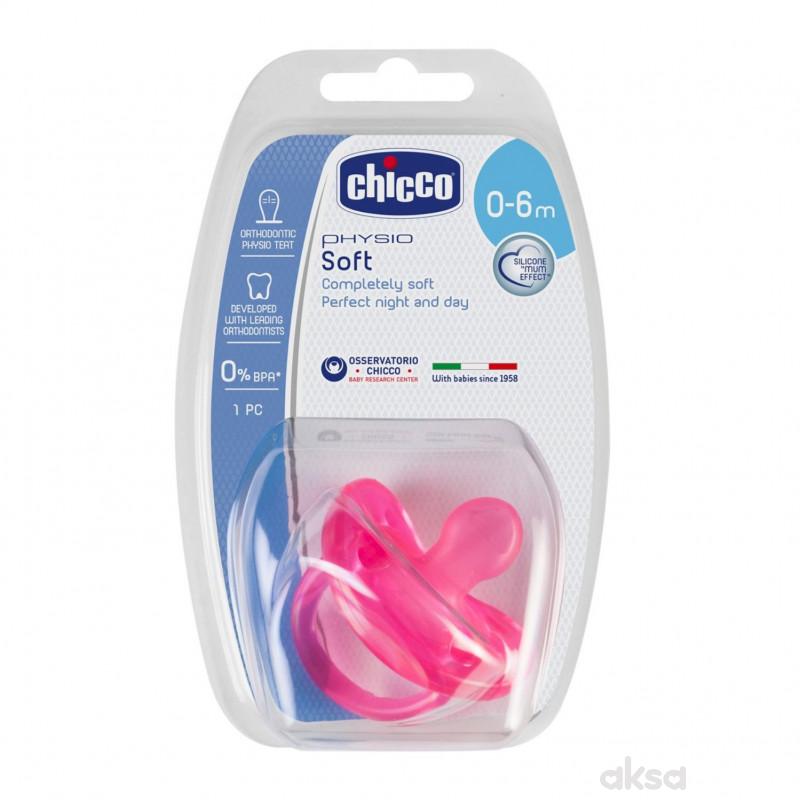 Chicco laža Giotto Physio Soft sil. roze, 0-6m