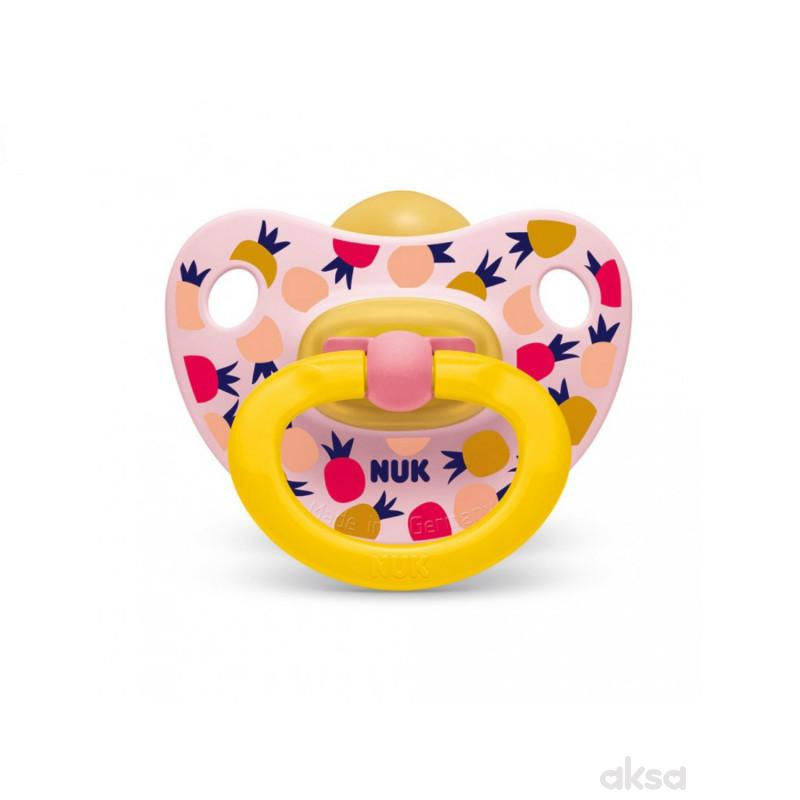 Nuk laža kaučuk Happy kids 0-6m new