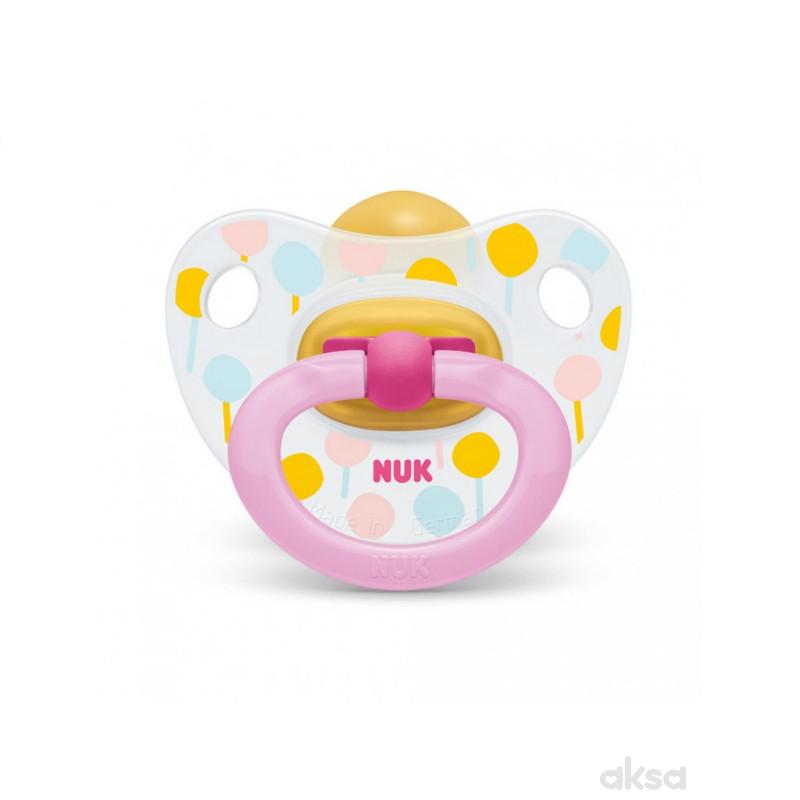 Nuk laža kaučuk Happy kids, 6-18m new