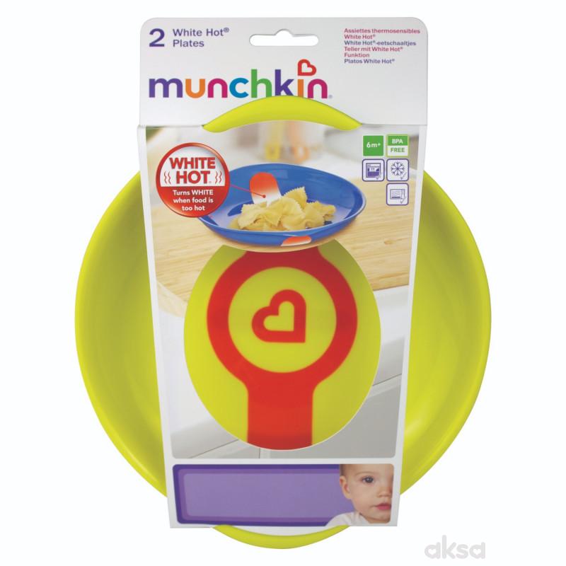 Munchkin termoosetljivi tanjiri, 2 komada