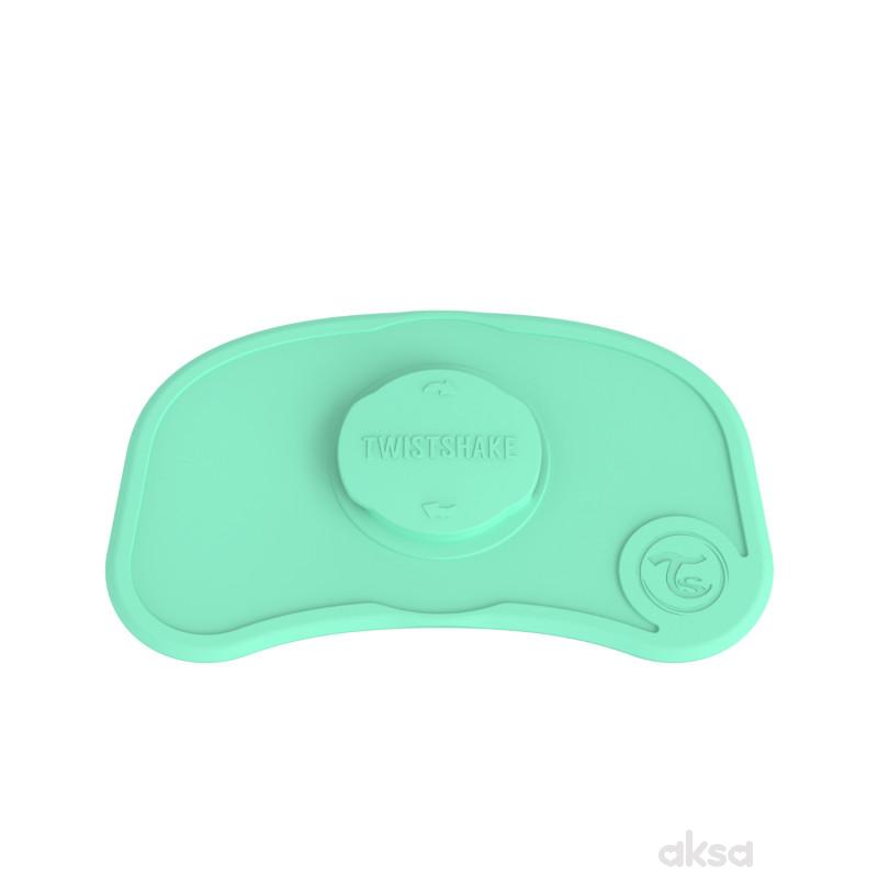 TS silikonska podloga mini pastelna zelena