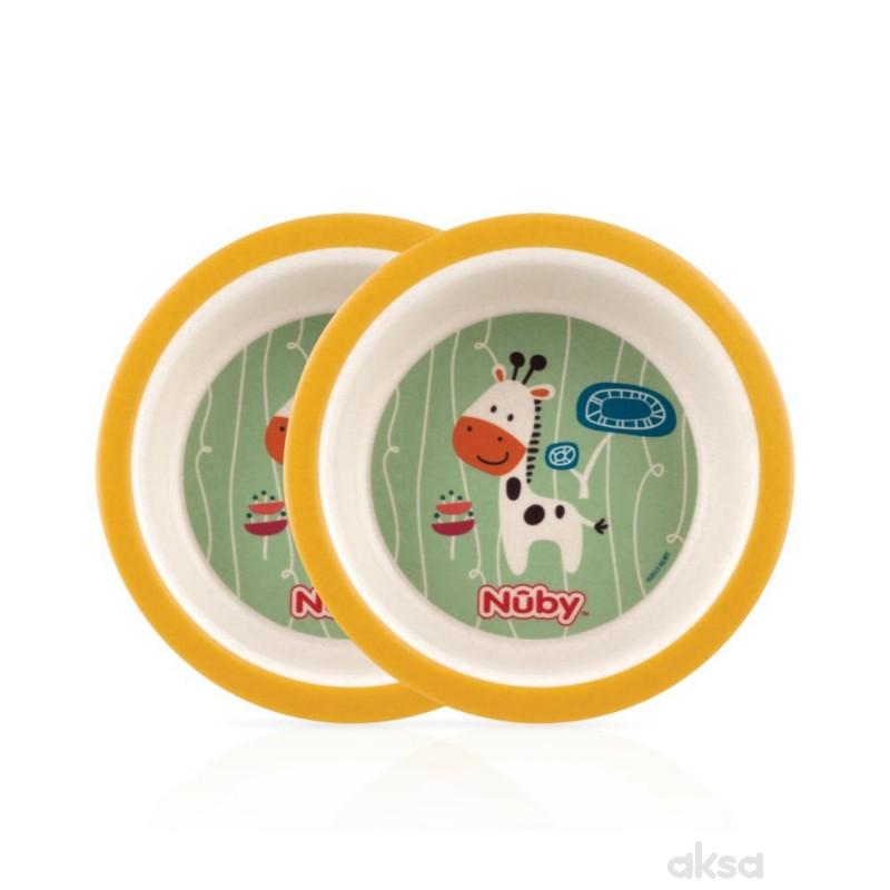 Nuby Bamboo činija 2 kom