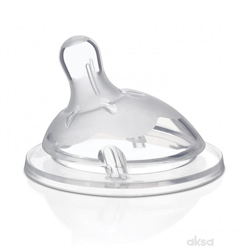 Chicco cucla Naturalfeeling, silikon, 0m+, 1 kom