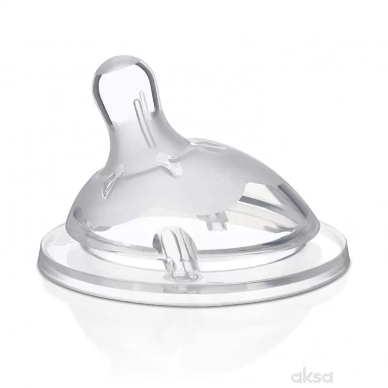 Chicco cucla Naturalfeeling, silikon, 0m+, 1 kom