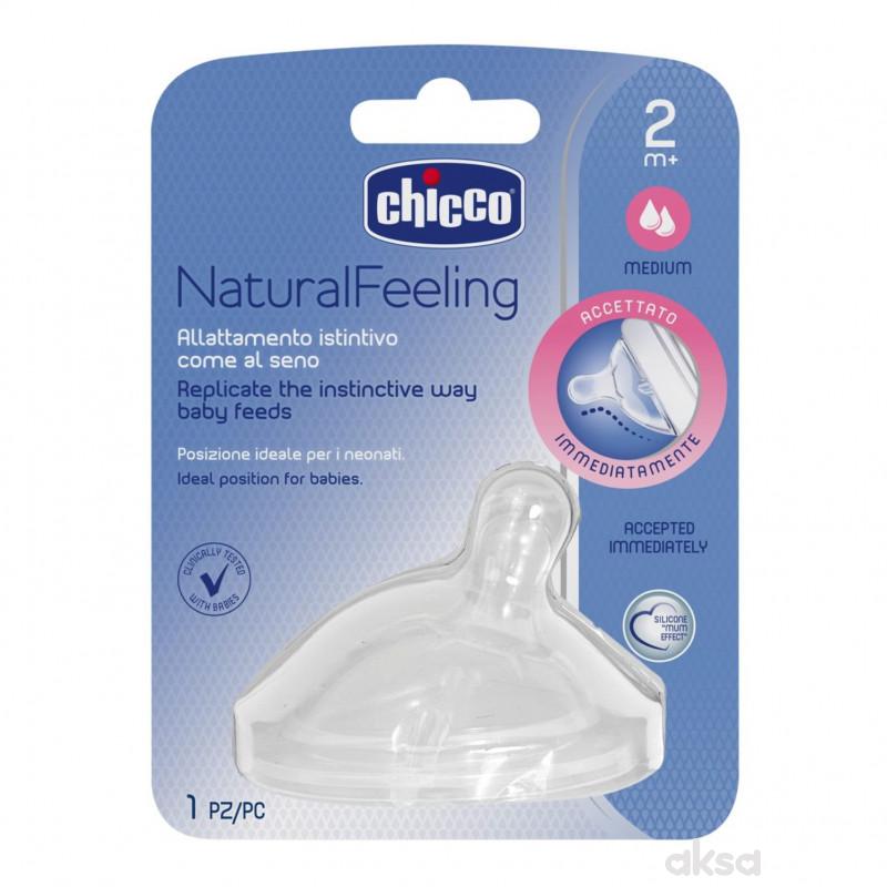 Chicco cucla Naturalfeeling, sil. 2m+, 1 kom