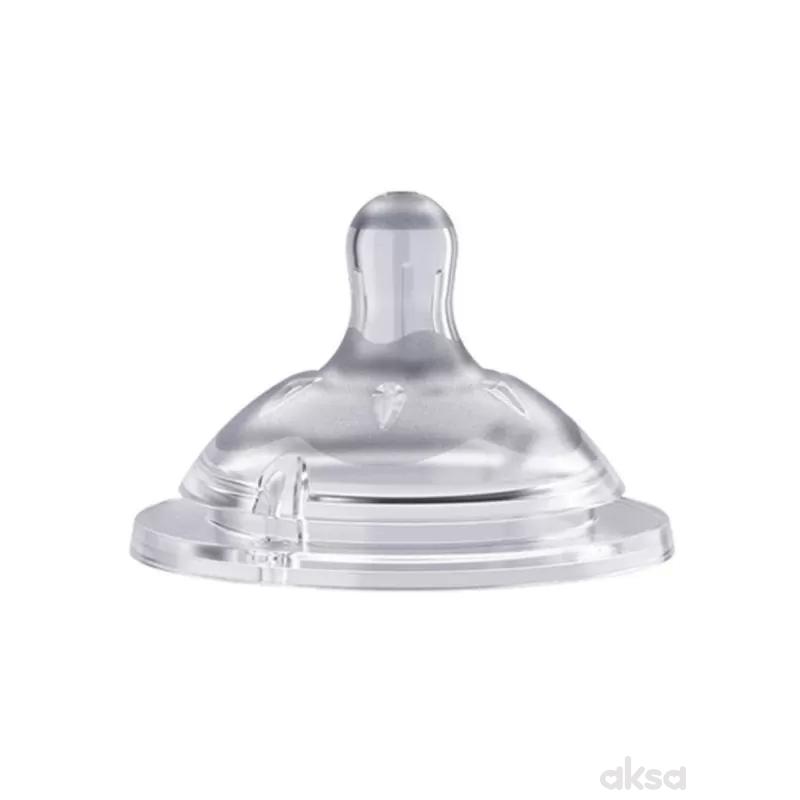 Chicco cucla Naturalfeeling, sil. 4m+, 2 kom