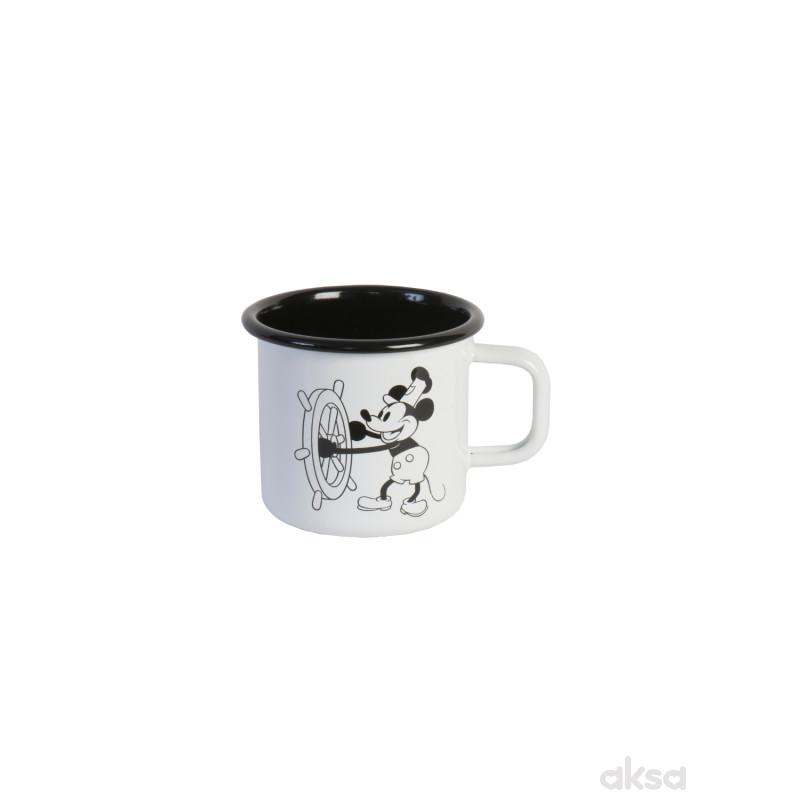 Metalac lonče 8cm, retro bela