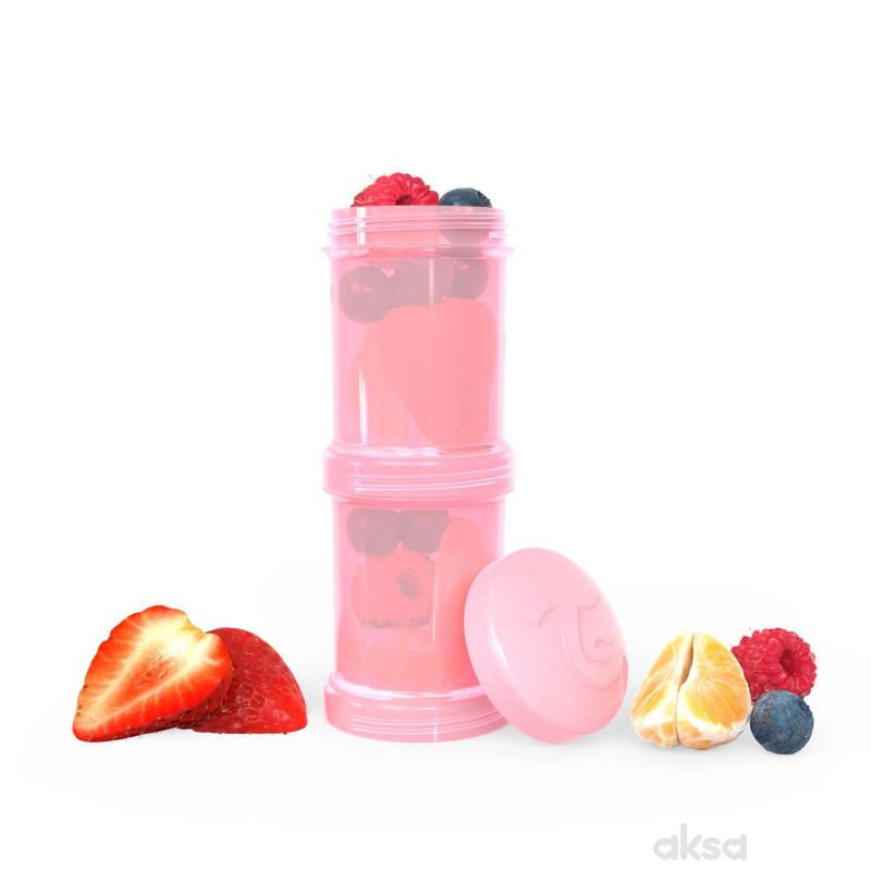 TS posuda za hranu 100ml pastelna roze, 2kom