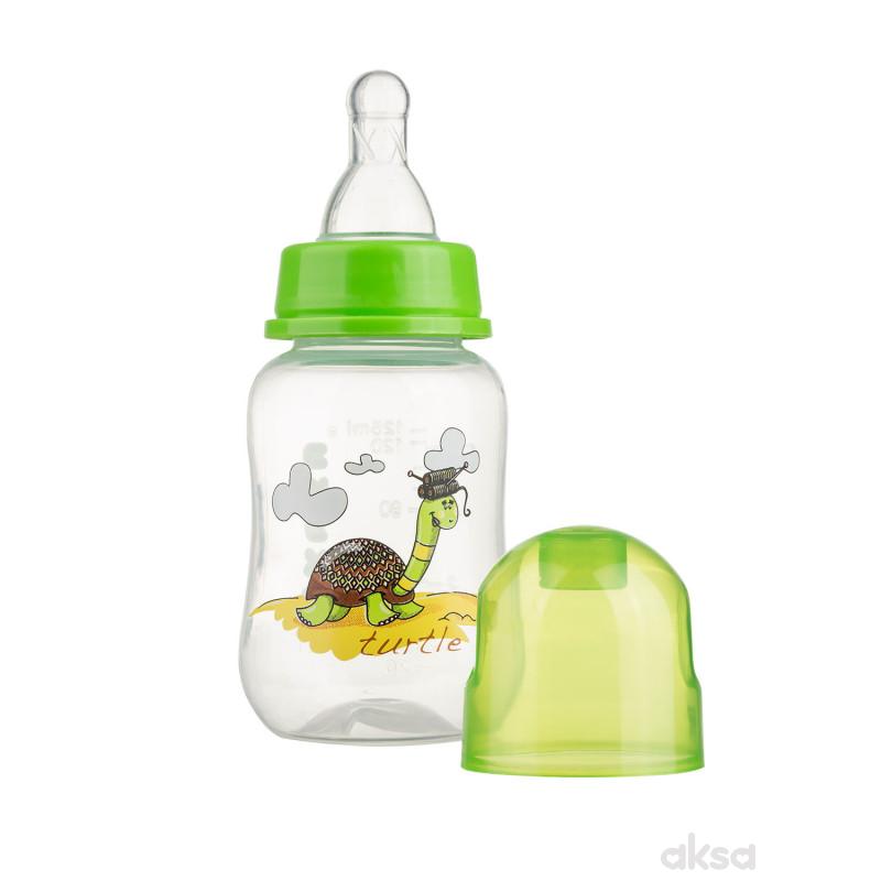 Akuku flašica PP 125 ml, silikon