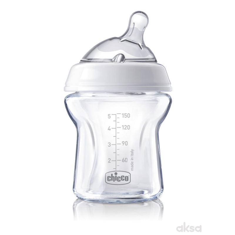 Chicco flašica Naturalfeeling 150 ml, silikon 0m+