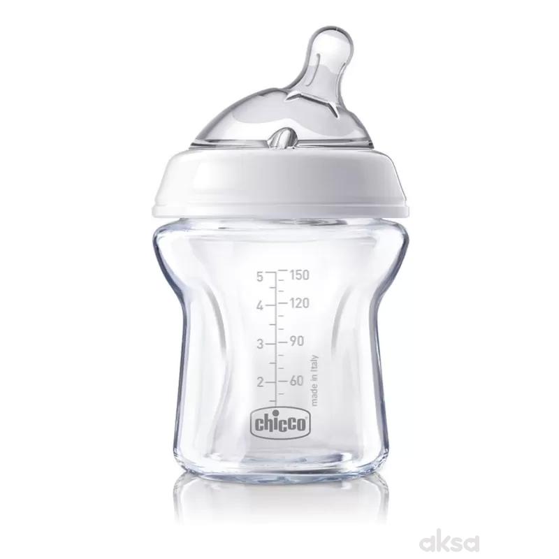 Chicco flašica Naturalfeeling 150 ml, silikon 0m+