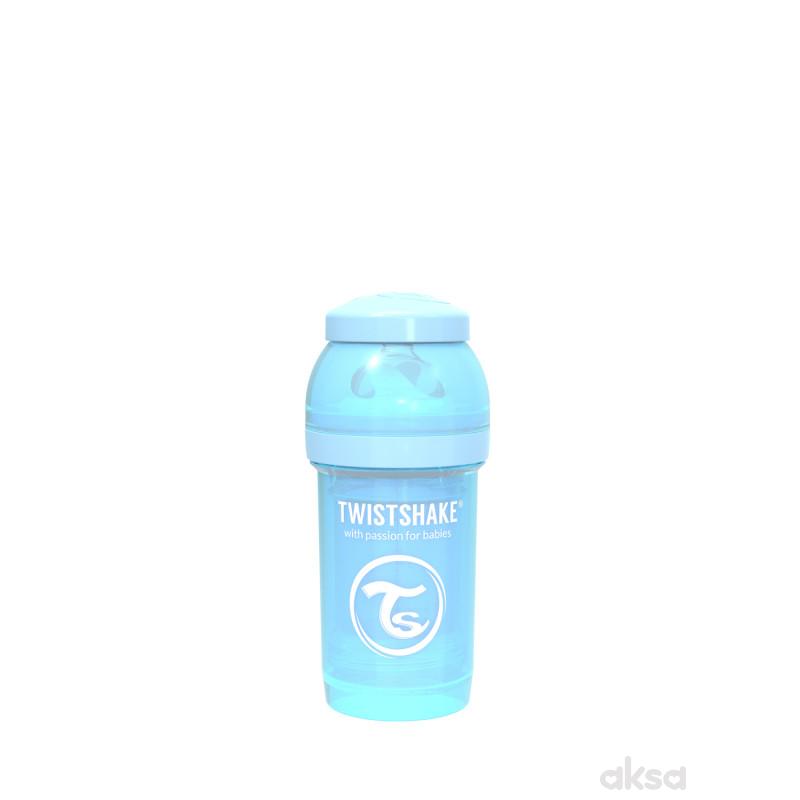 TS flašica anti-colic 180ml pastelna plava